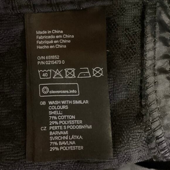 H&M Women's Black Flared Pleated Business Career Zipper Midi A-line Skirt Size 8 - Picture 5 of 5